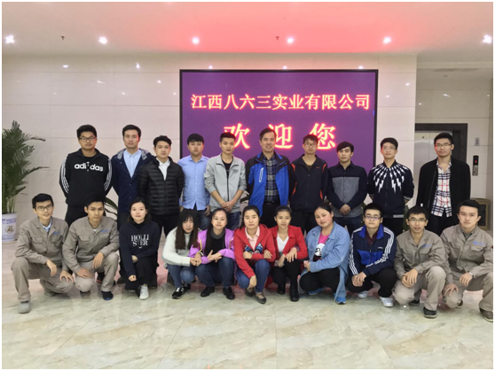 萍鄉學院2017屆畢業生(shēng)來(lái)我司實習